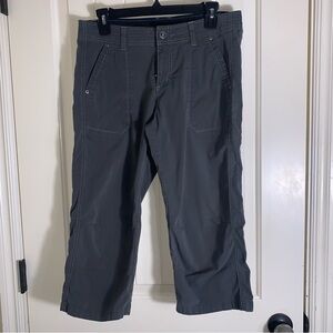 Kuhl Women’s Charcoal  Kendra Kapri Hiking Pants Size 8